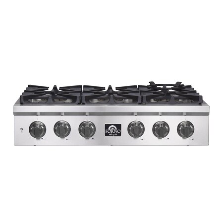 Forno SPEZIA ALTA QUALITA 36In. PRO-STYLE GAS RANGETOP FCTGS5751-36